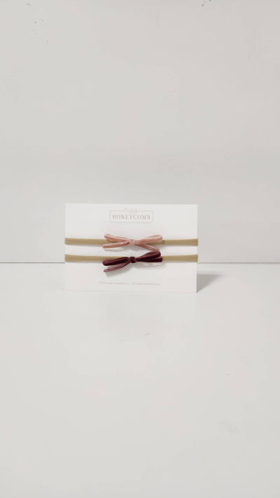 Petite Velvet Headband Set