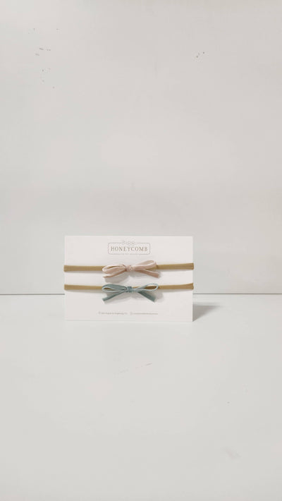 Petite Velvet Headband Set