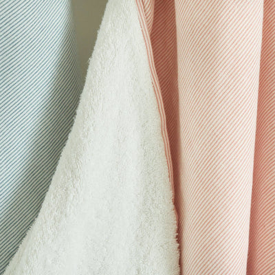 Striped Hooded Towel | Apricot