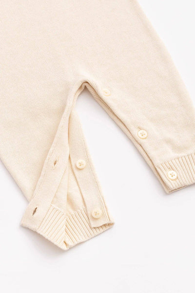 Lightweight Cream Sweater Romper