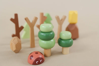Wooden Forest Toy Set