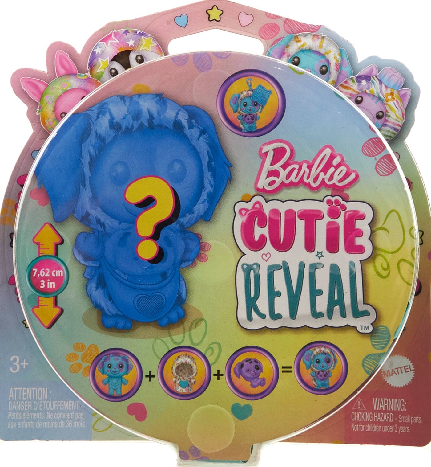 Barbie Cutie Reveal Pets Color Wow Series