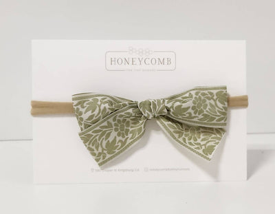 Classic Embroidered Bow