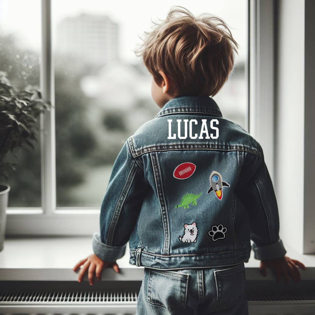 School Spirit Denim Jacket