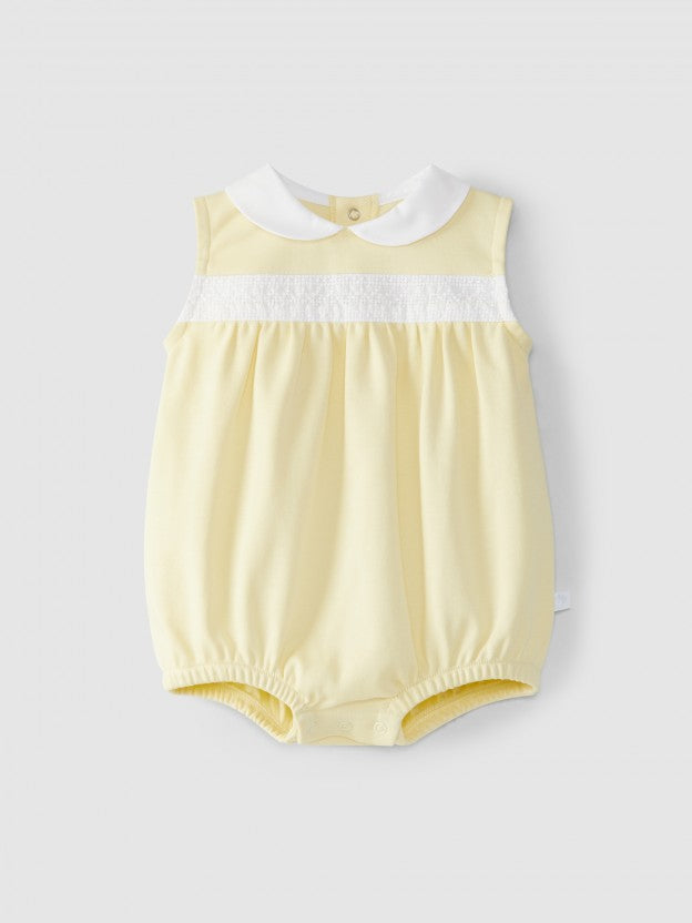 Baby Collar Shortie | Classic Blue (shown in yellow only for reference)