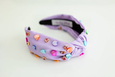 Beaded Headband | Lavender Loveburst