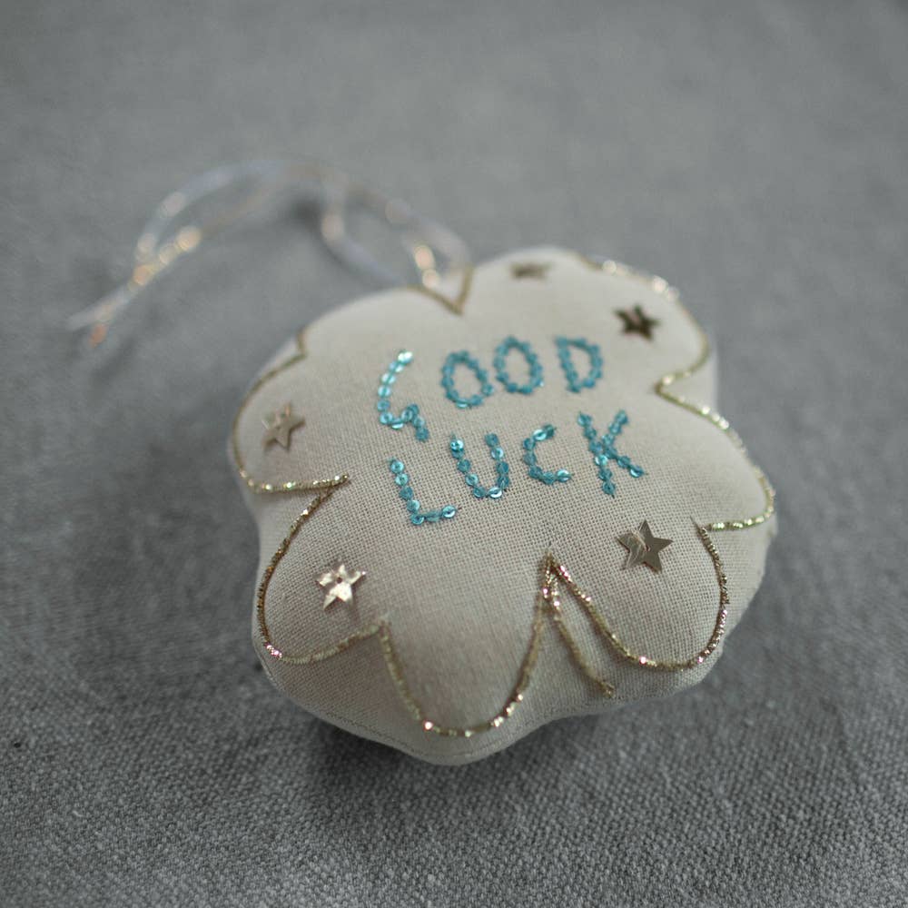 Lucky Four Leaf Clover Ornament