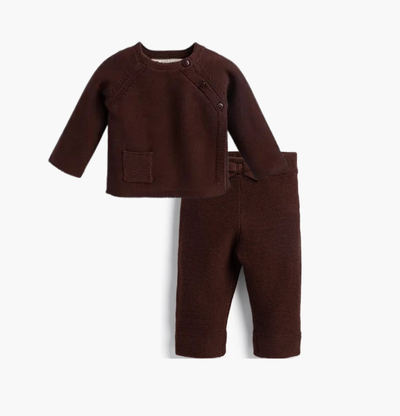 Chocolate Knit Set