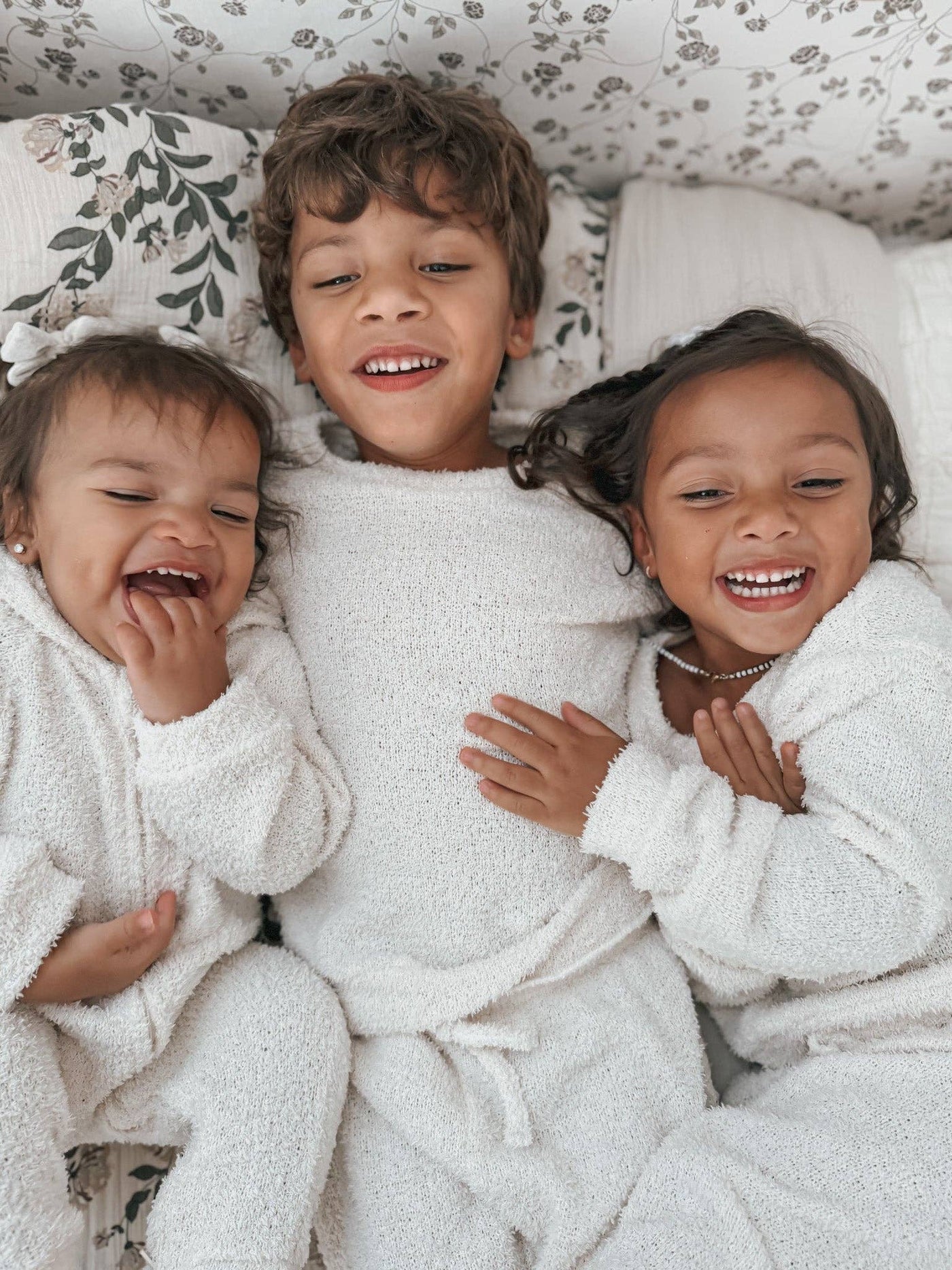 Cozy Teddy Kid's Set | Cream