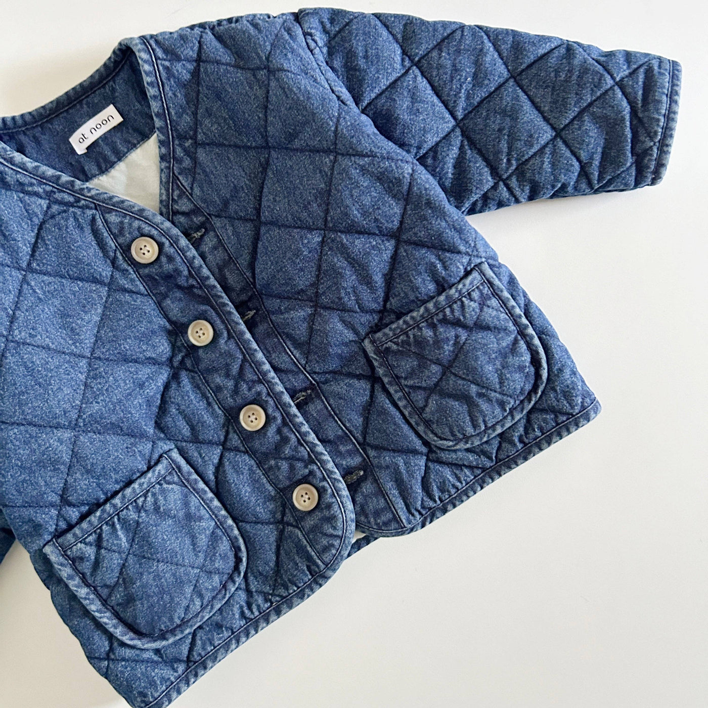 Denim Quilted Jacket