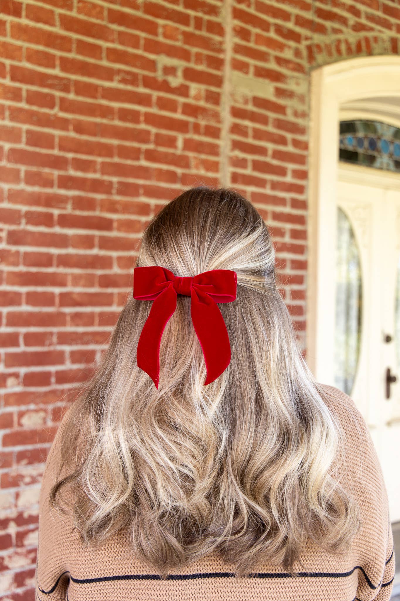 Velvet Hair Barrette | Delora Bow