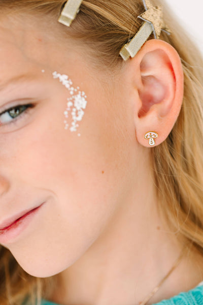 Winter Mushroom Earrings