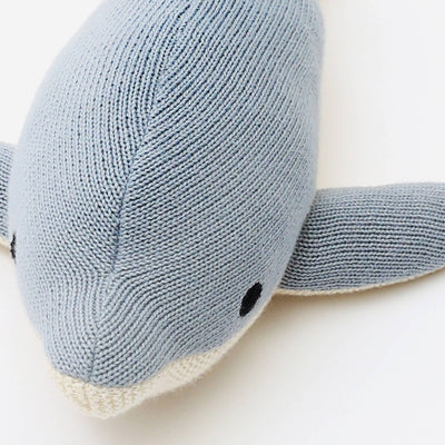 Handmade Cotton Knitted Blue Sophia the Dolphin