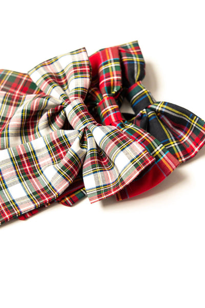 Tartan Christmas Plaid Hair Barrette | Lucy Bow