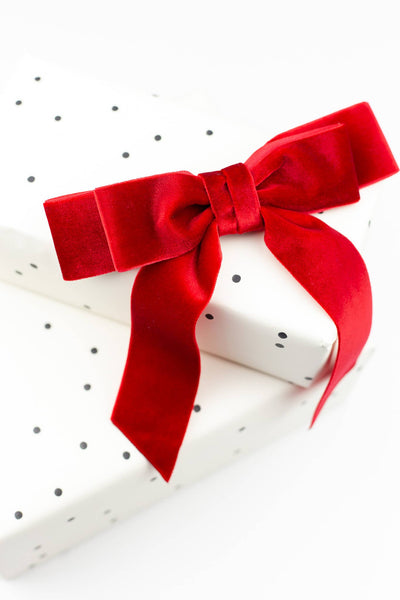 Velvet Hair Barrette | Judy Bow - Short Length