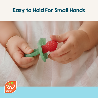 RaZberry Silicone Teether | Blue Moon
