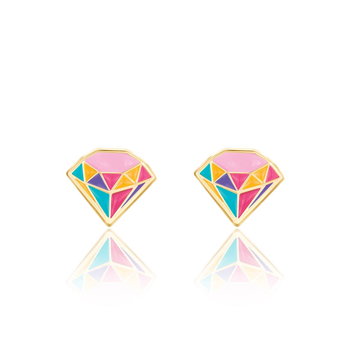 Princess Jewel Cutie Stud Earrings