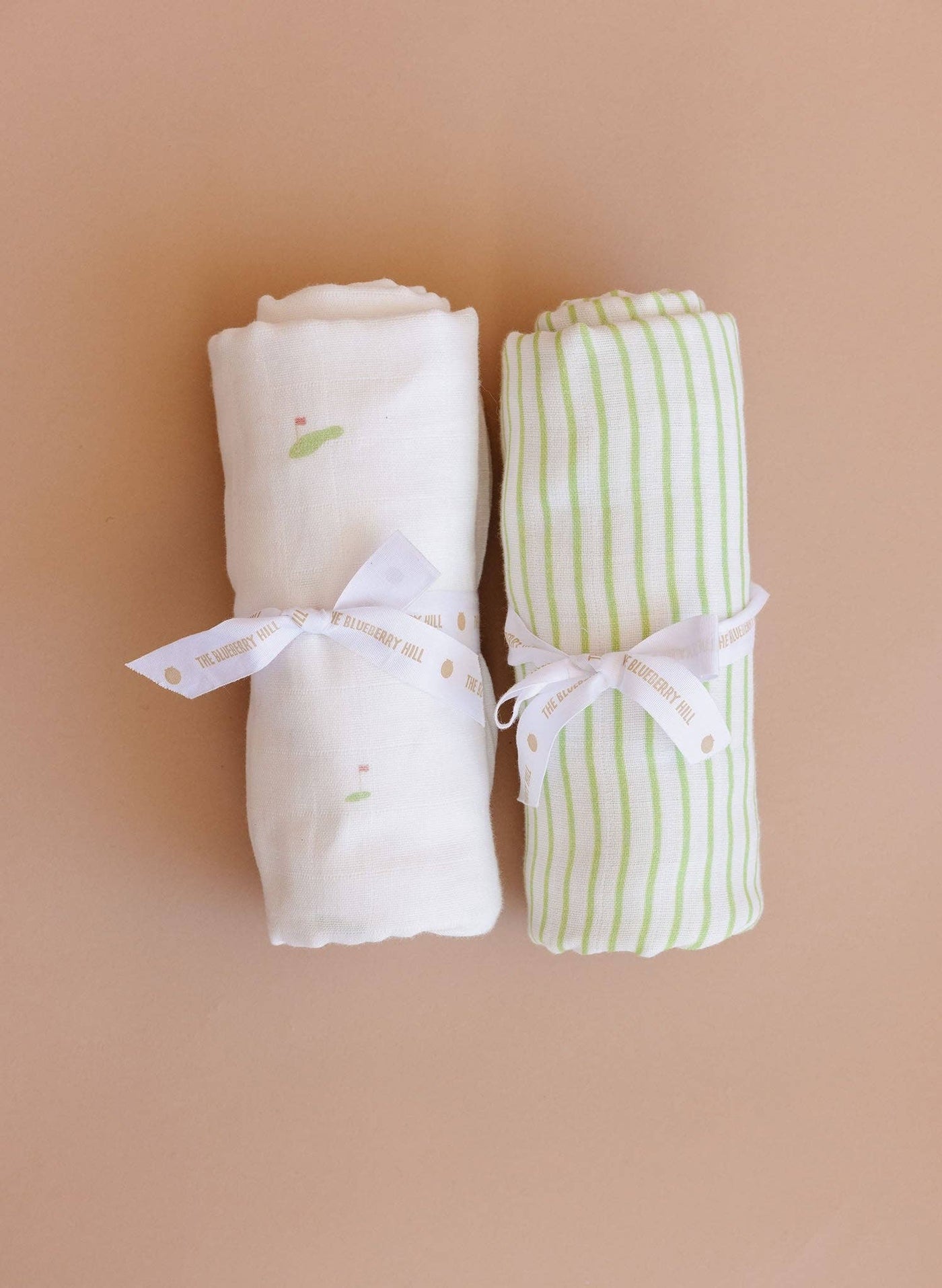 Golf Sport Organic Cotton Muslin Baby Swaddle Blanket