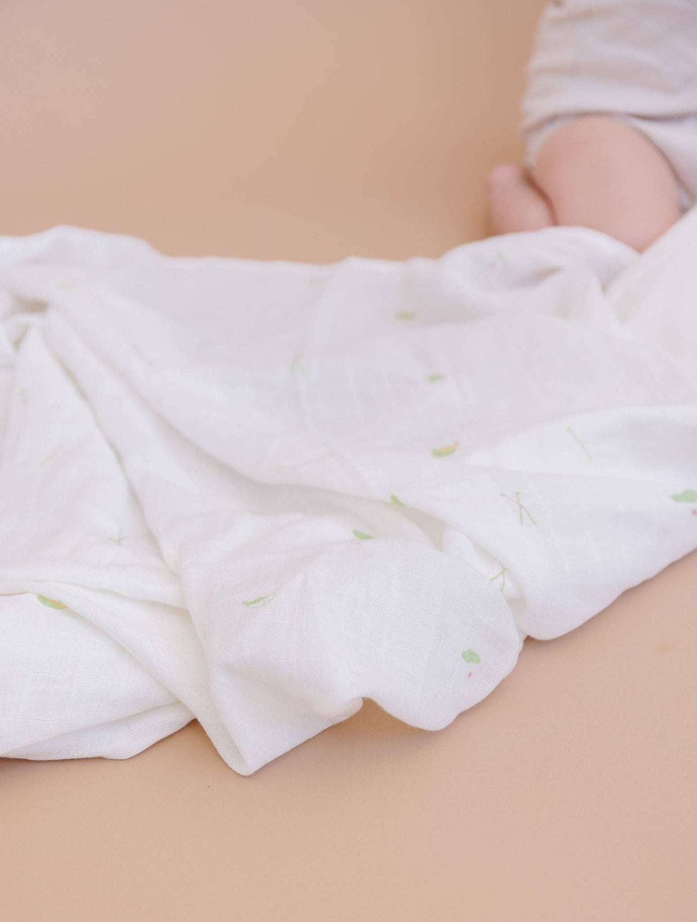 Golf Sport Organic Cotton Muslin Baby Swaddle Blanket