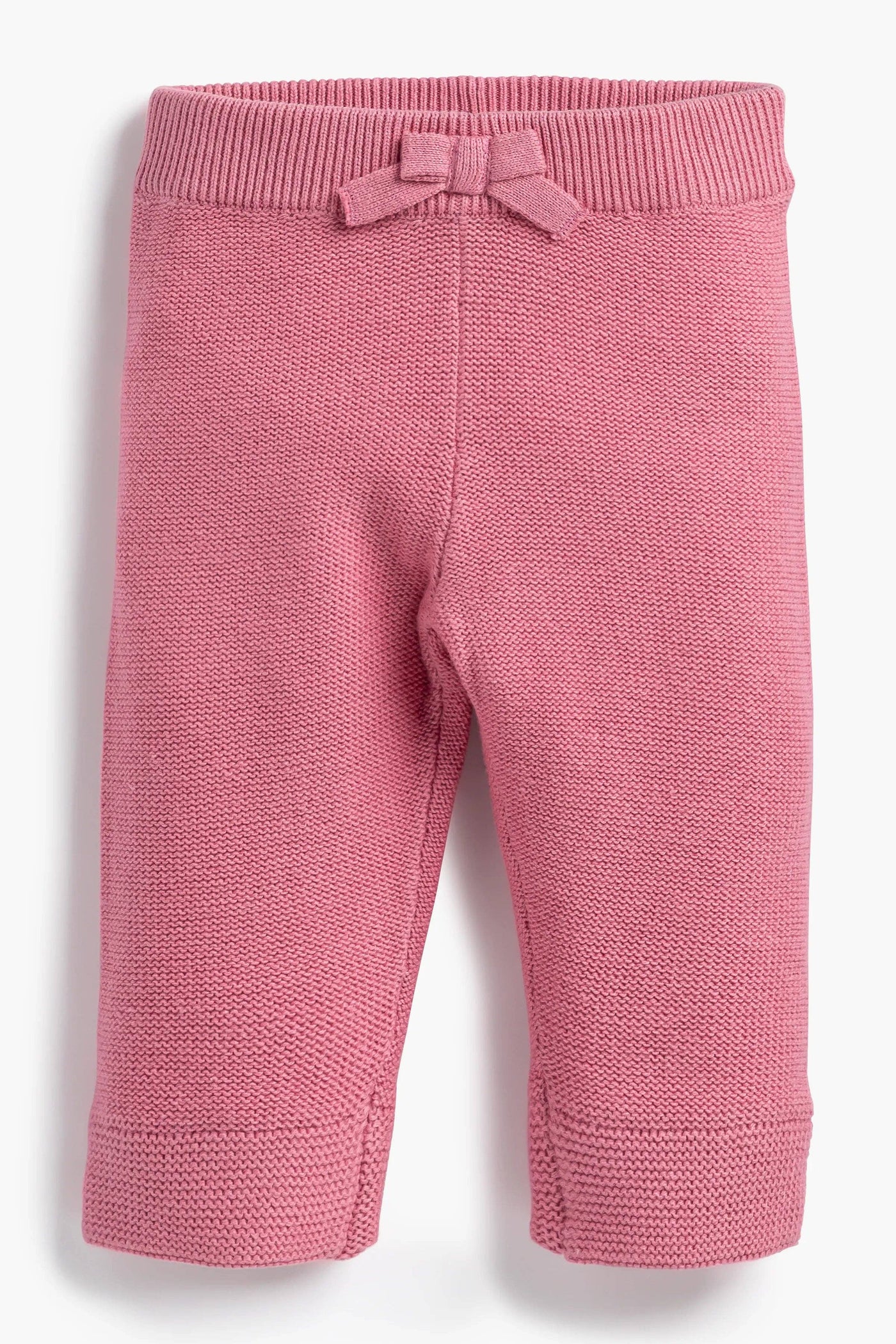 Mauve Pink Knit Baby Set