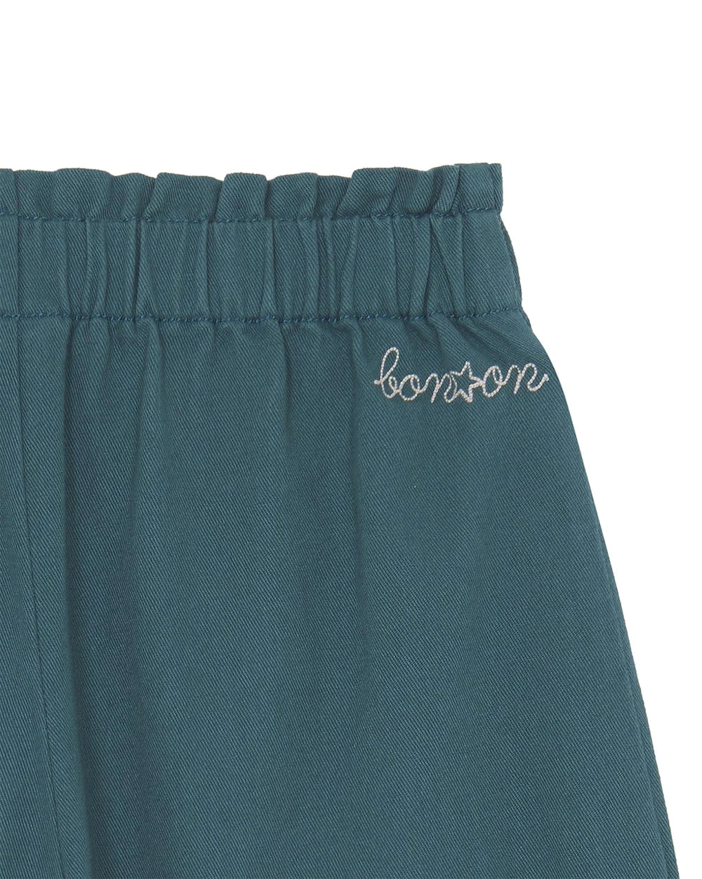Eve Brushed Twill Pant in River Green