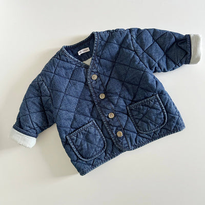 Denim Quilted Jacket