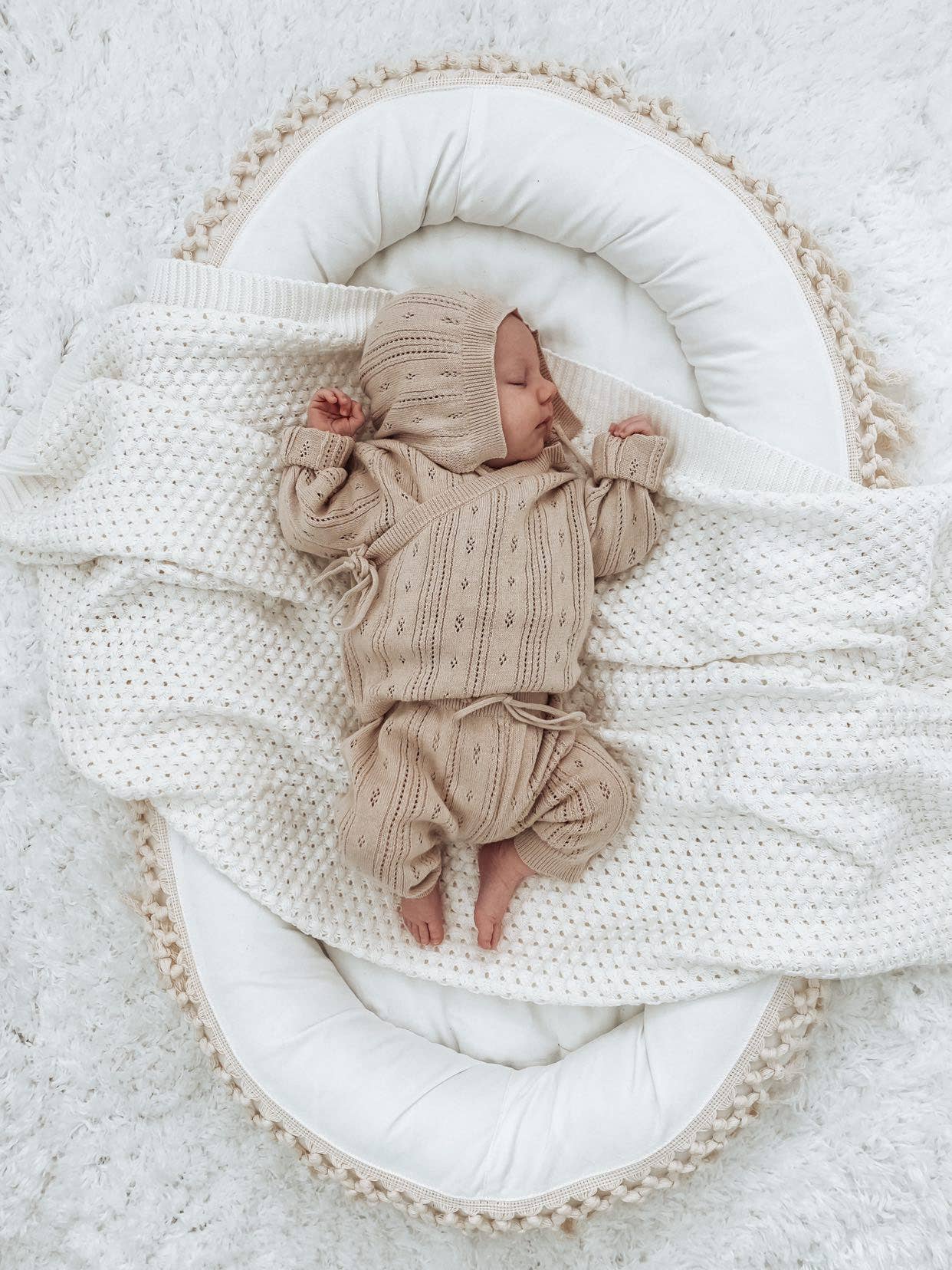 Bring Me Home Pointelle Set | Beige