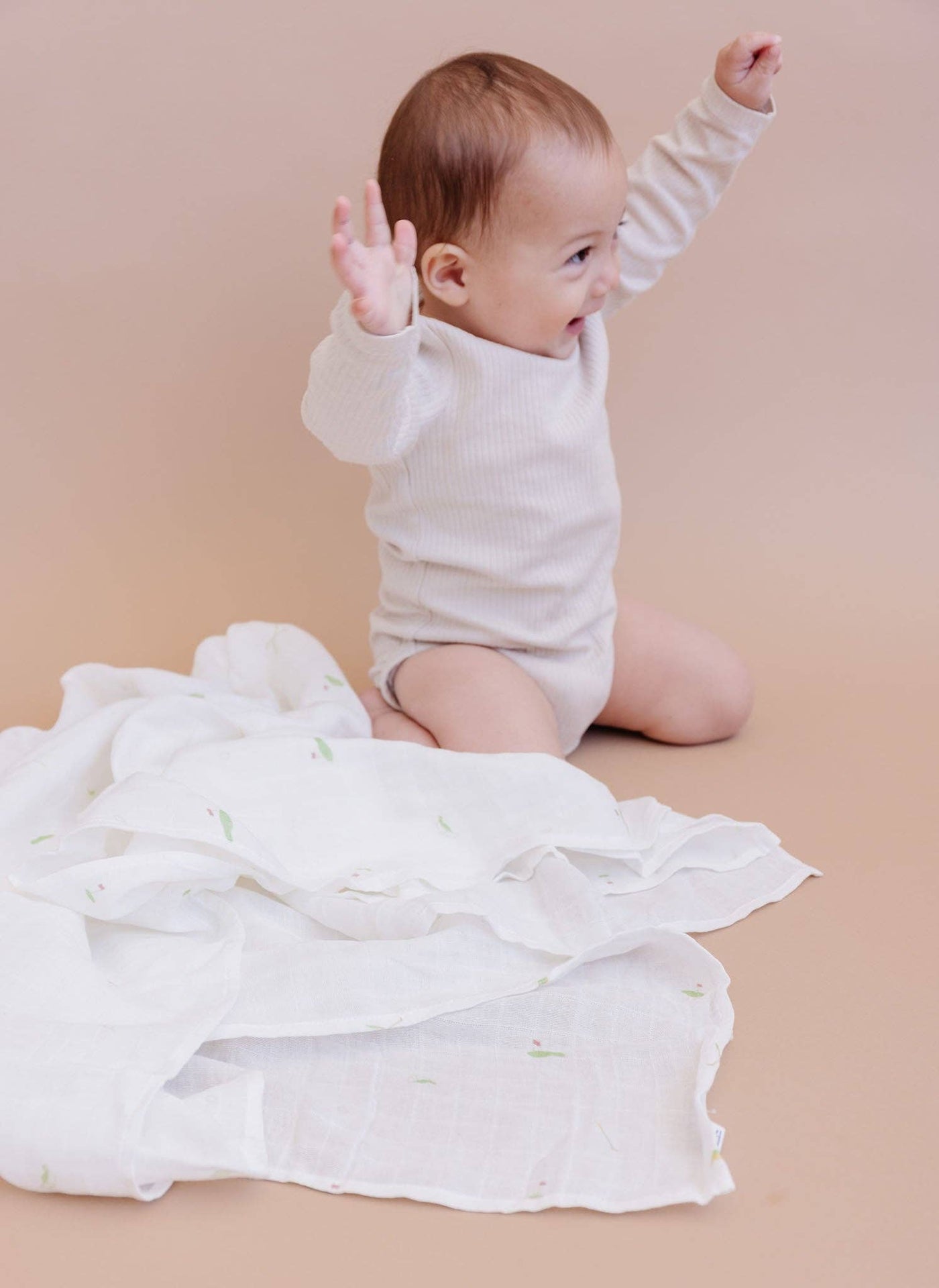 Golf Sport Organic Cotton Muslin Baby Swaddle Blanket