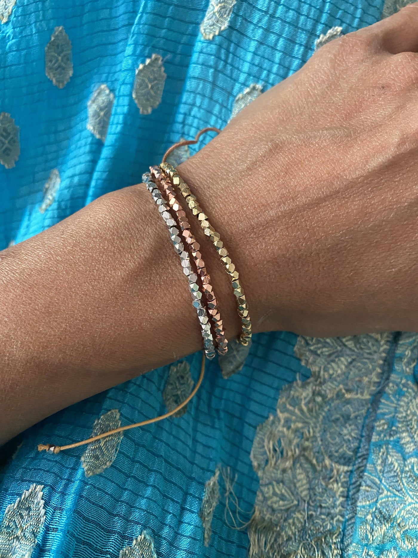 Bollywood Bracelet | Champagne