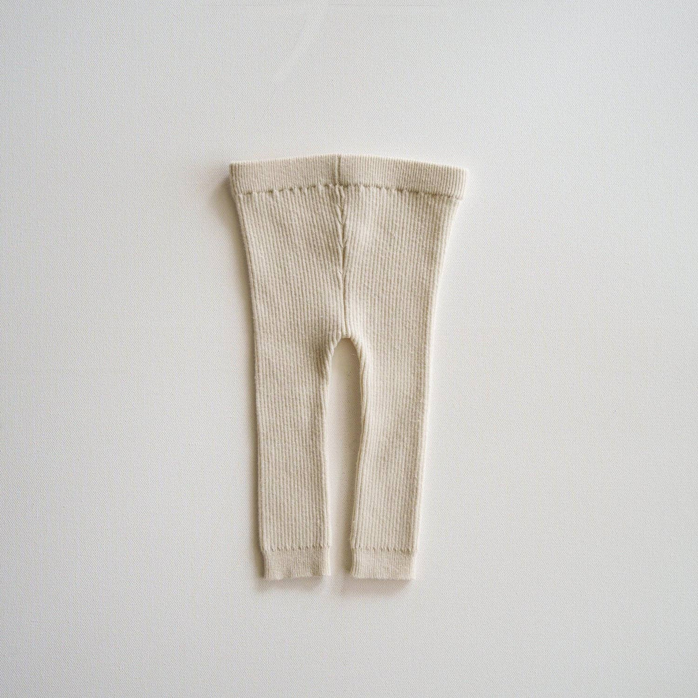 Organic Knit Leggings | Ivory