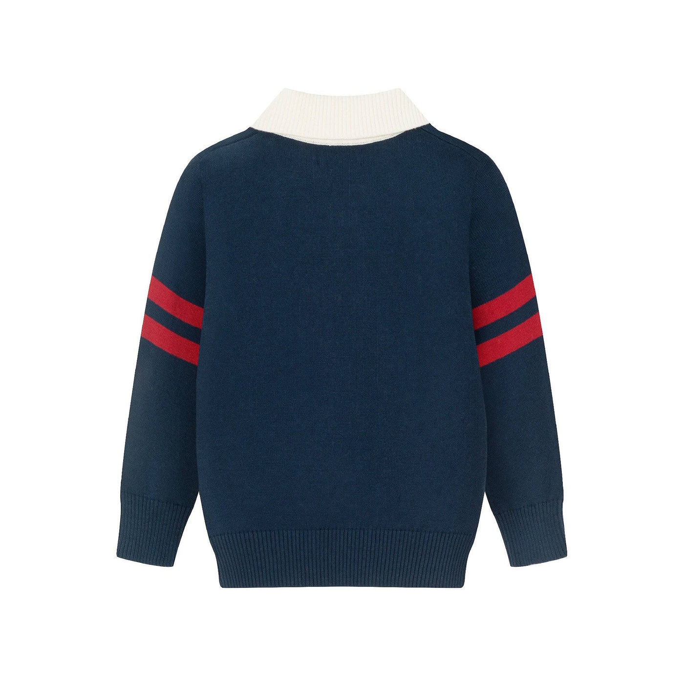 Collared Sweater | Navy