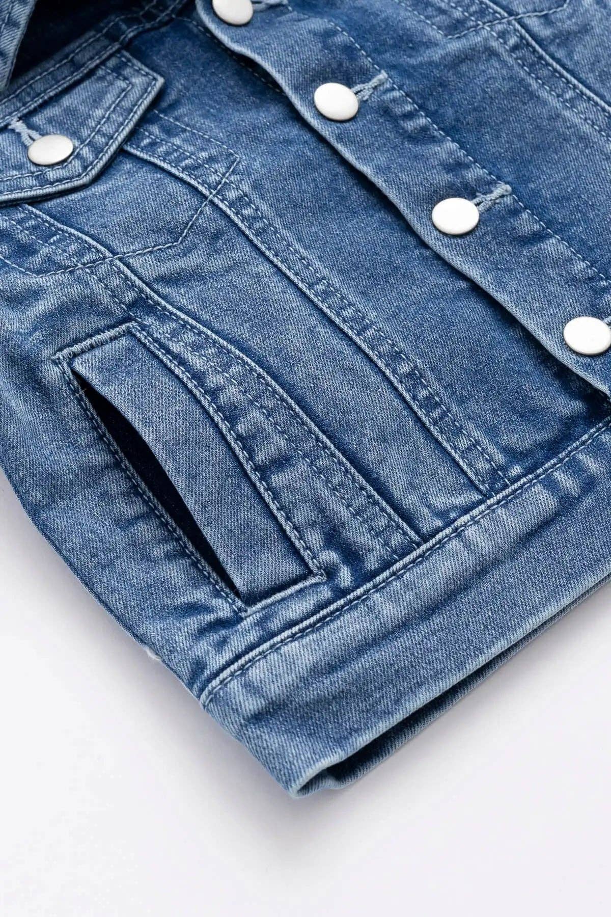 Kids Back to School Denim Jacket