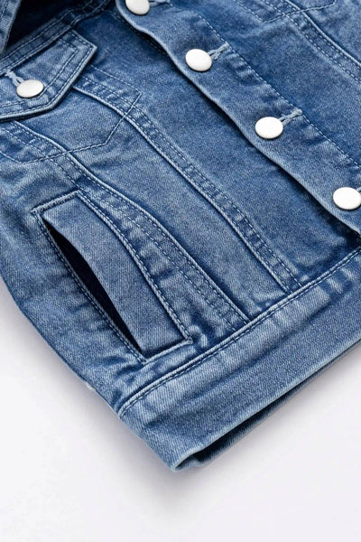 Kids Back to School Denim Jacket