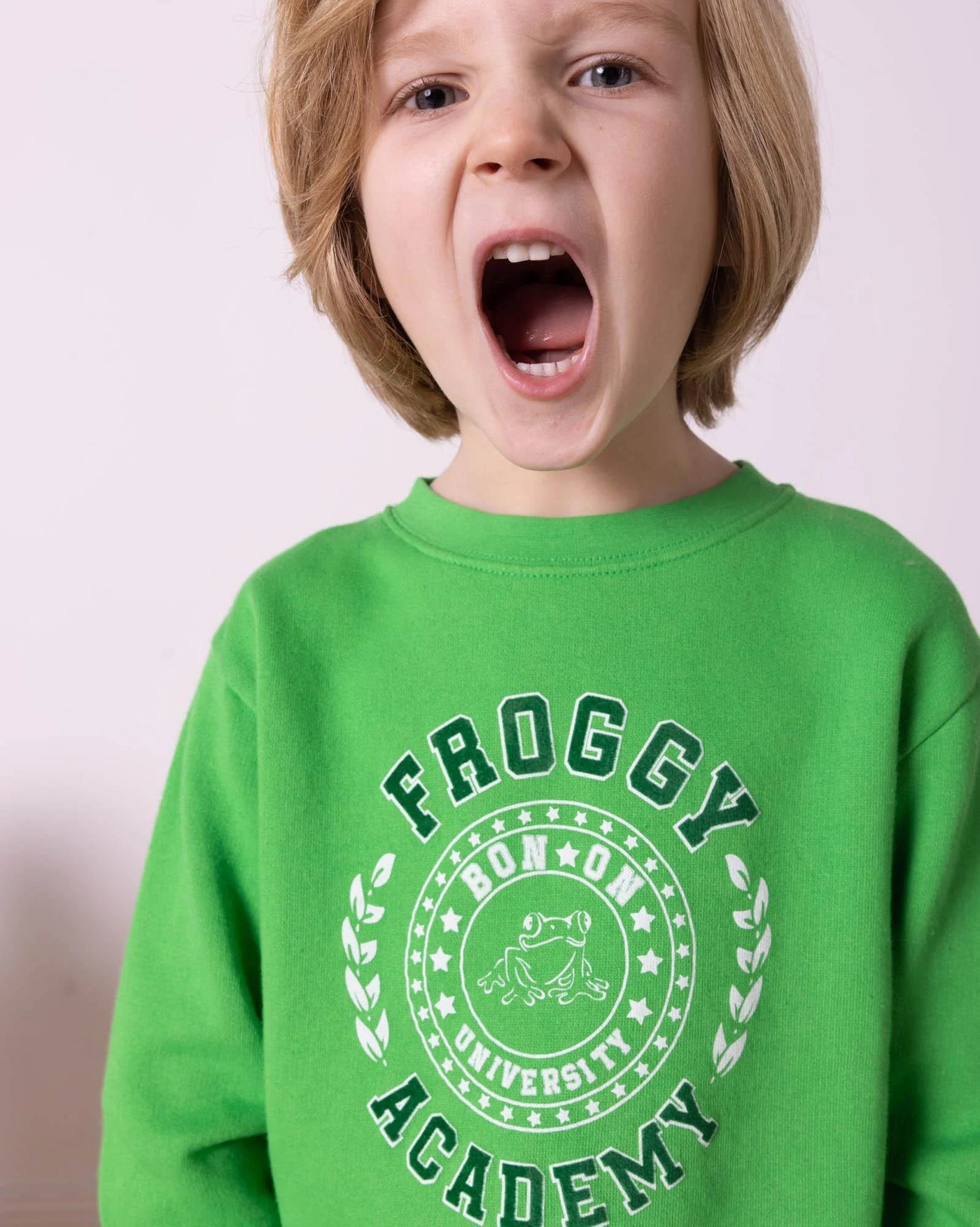 Froggy Academy Fleece Sweatshirt