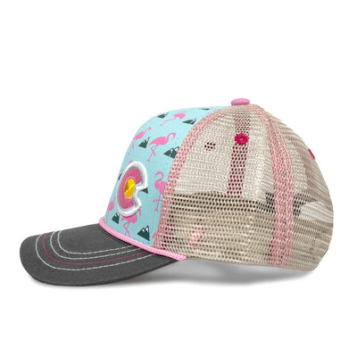 Lil' Fit Flamingo Trucker  Hat