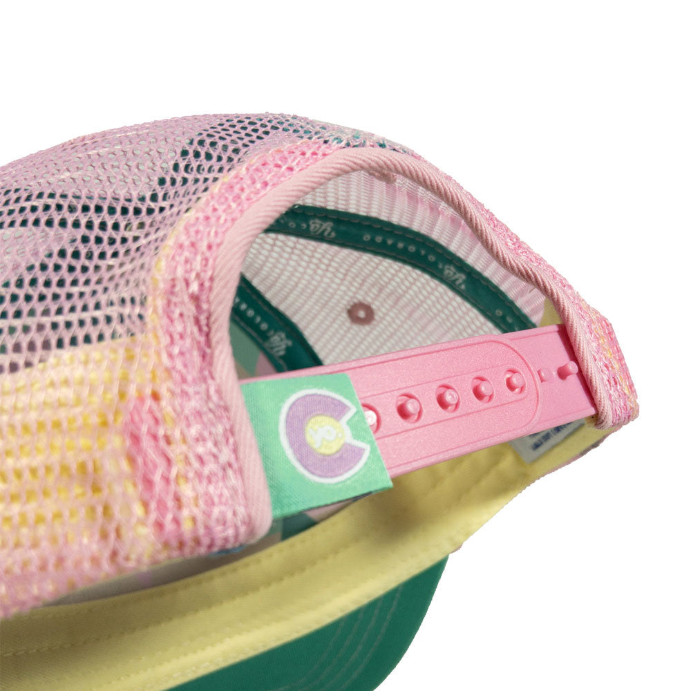 Kids' Mountain Rainbow Trucker Hat