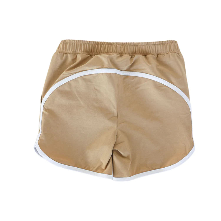 Retro Khaki Super Short