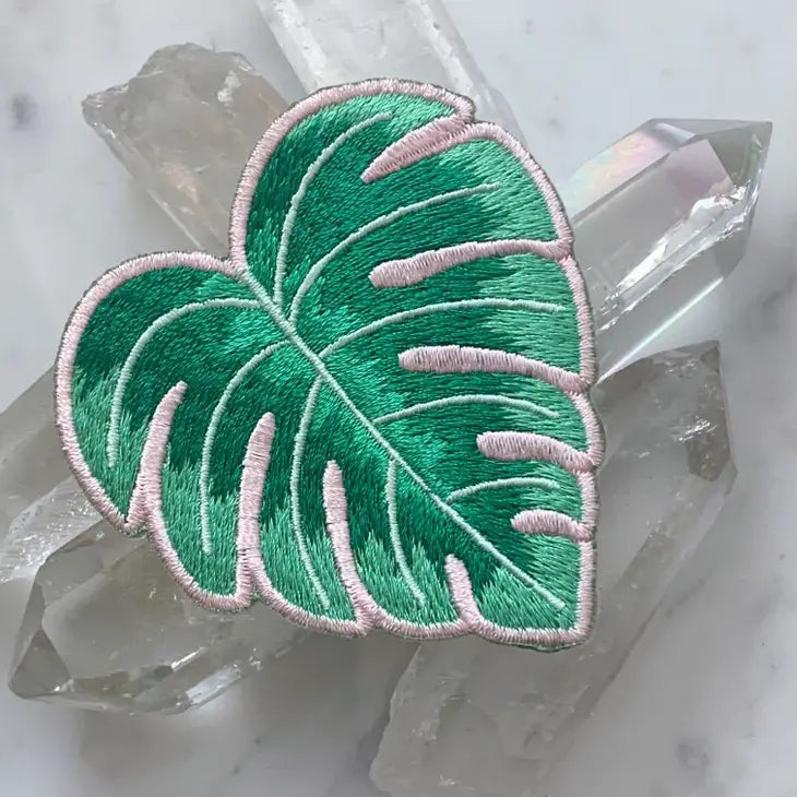 Monstera Leaf Patch