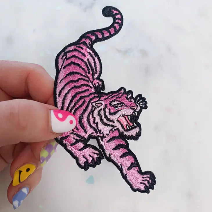 Tiger Patch in Lilac