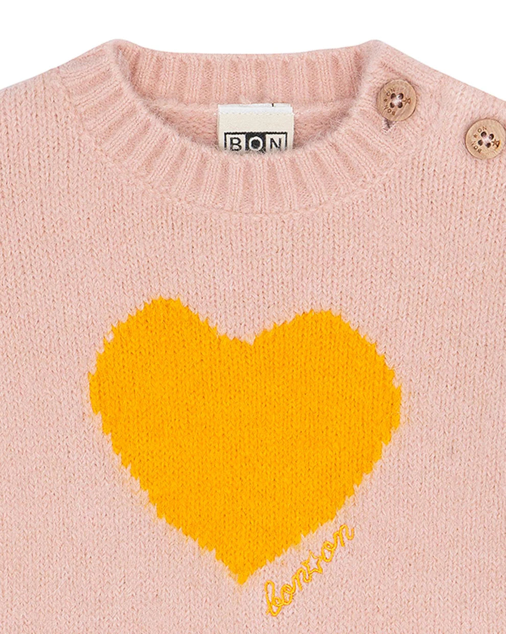Mistyheart Baby Pink Knit Sweater