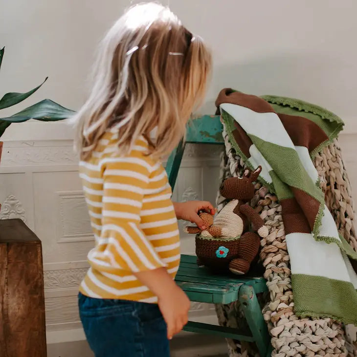 Stuffed Kangaroo with Baby Kanga