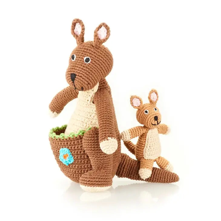 Stuffed Kangaroo with Baby Kanga