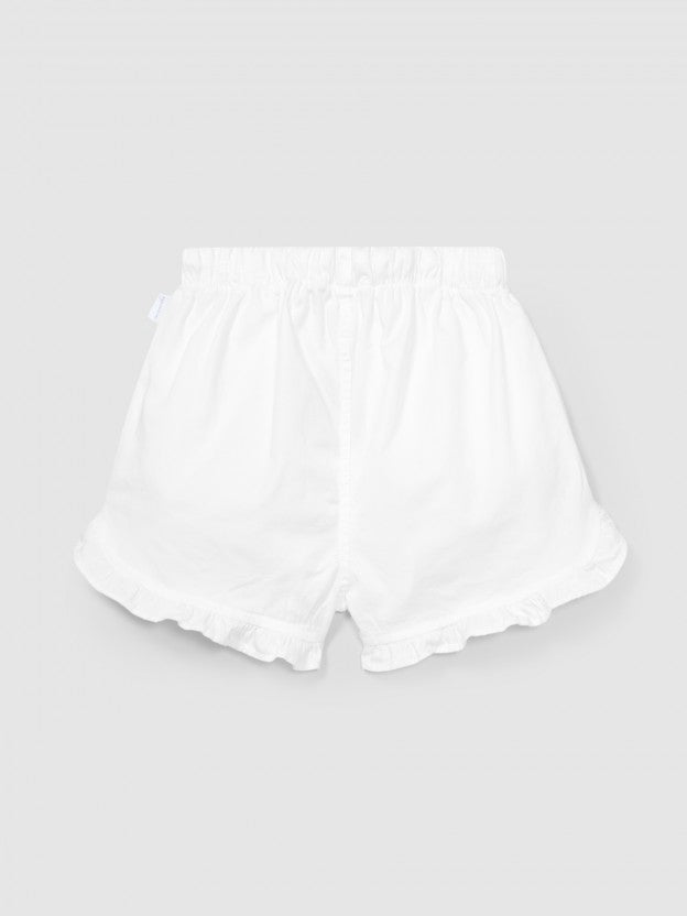 Girl Shorts | White