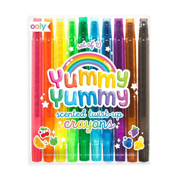 Yummy Tummy Scented Twist up Crayons