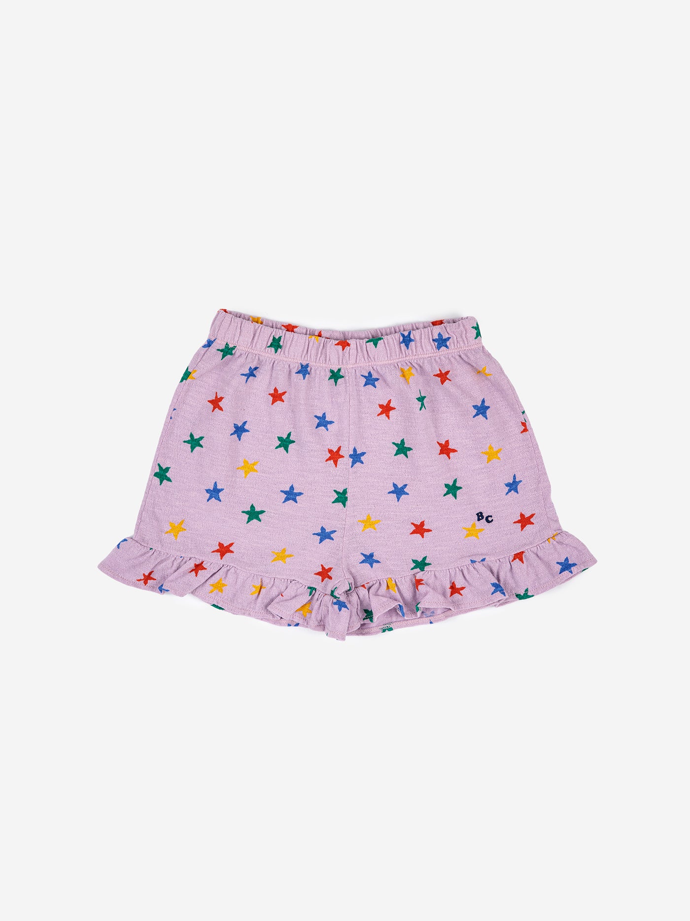 Multicolor Ruffle Shorts