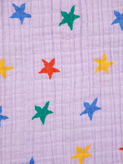 Multicolor Stars Woven Skirt