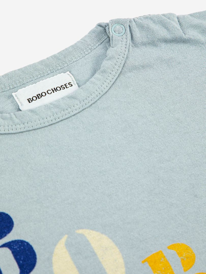Diagonal Long Sleeve Bobo T-Shirt - COCO LETO