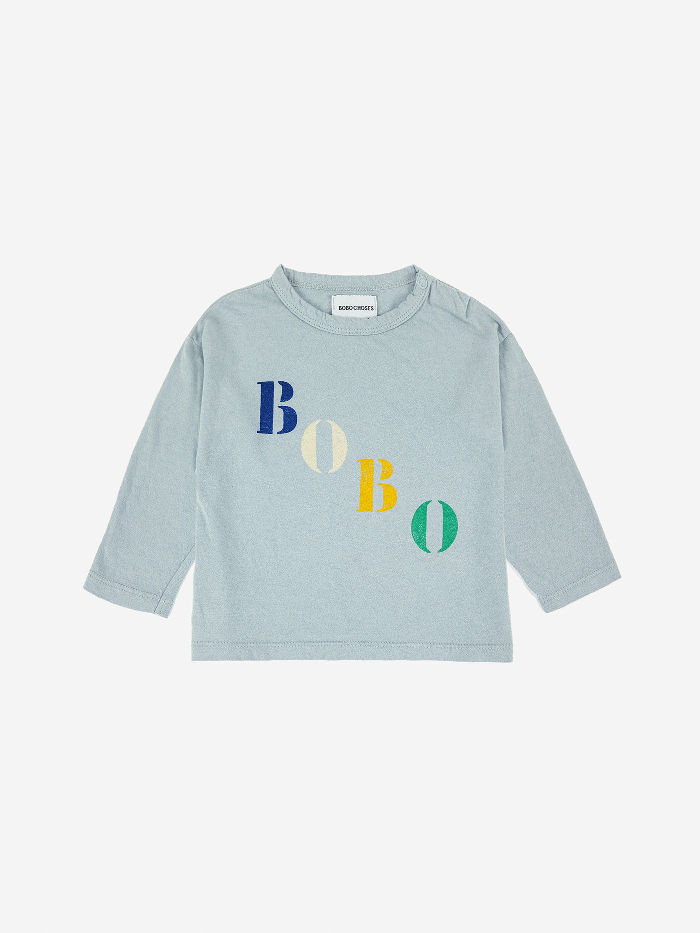 Diagonal Long Sleeve Bobo T-Shirt - COCO LETO
