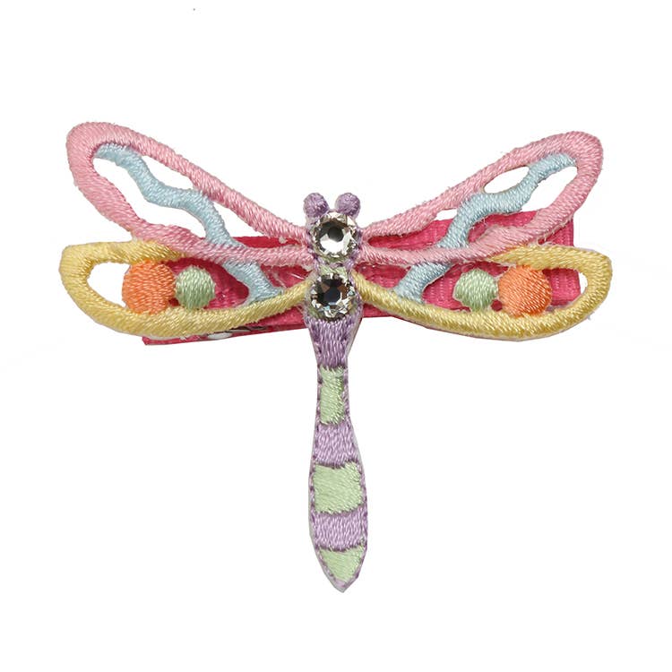 Pastel Dragonfly Clip