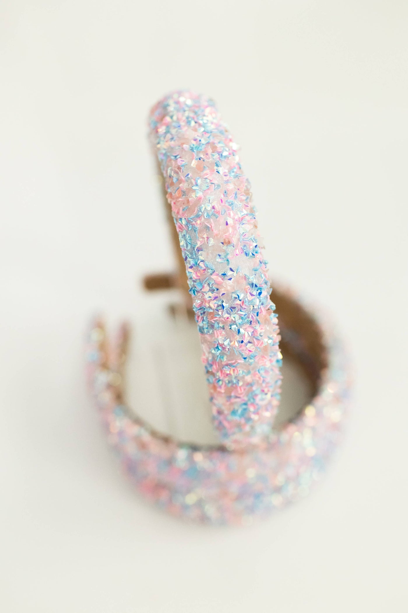 Beaded Headband | Cotton Candy